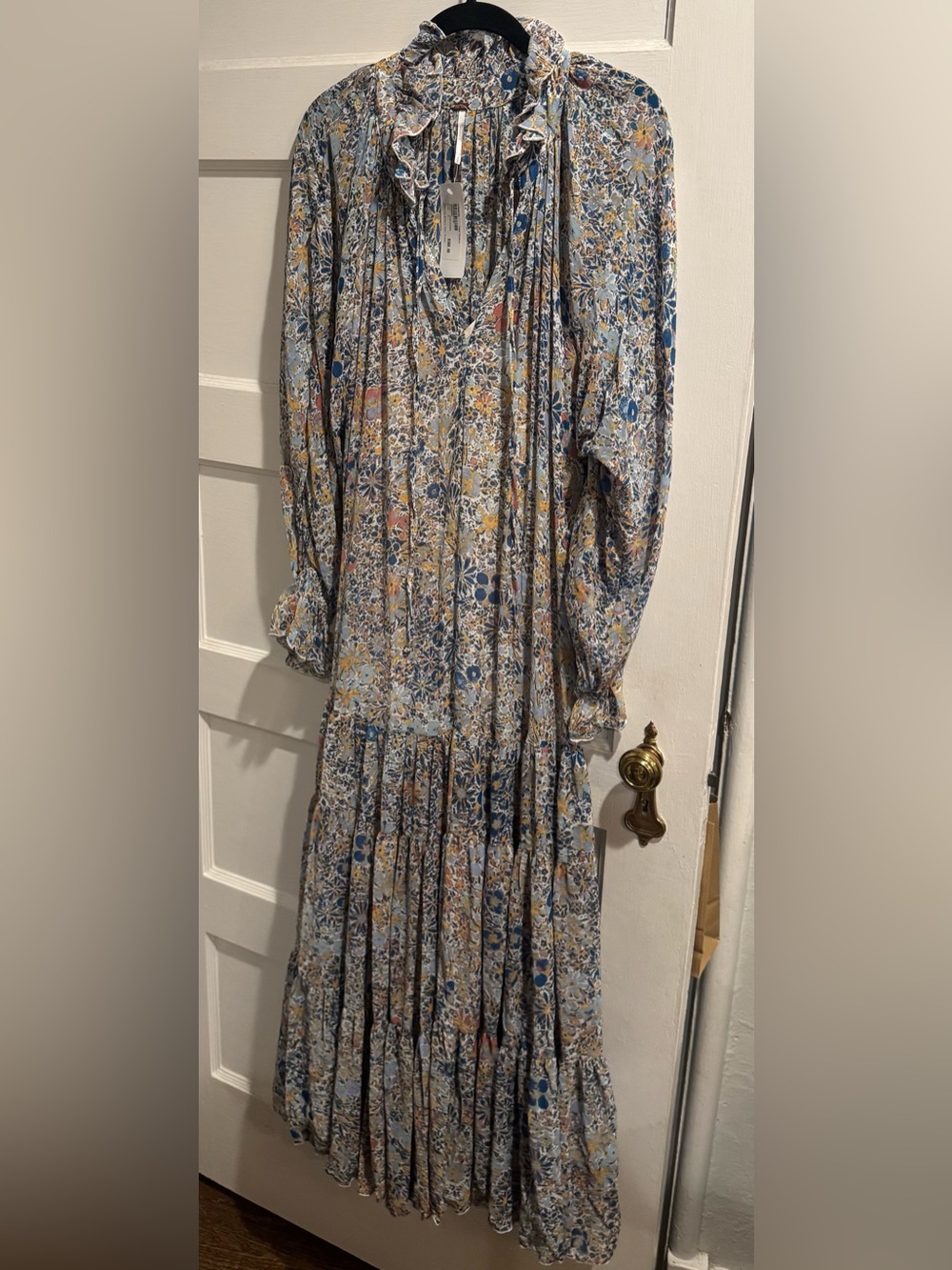 Free People “Feeling Groovy” Maxi Dress – Size Small